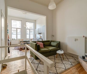 Prachtig gelijkvloers appartement met authentieke elementen op de Belgiëlei - Photo 4