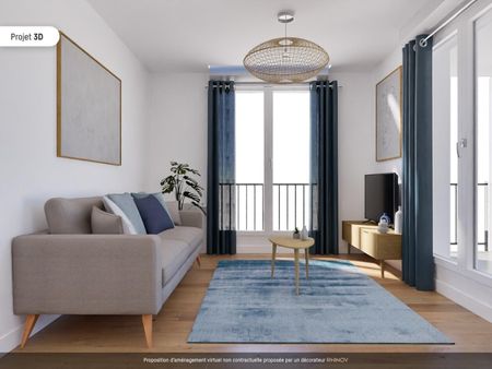 location Appartement T4 DE 81.5m² À BOBIGNY - Photo 2