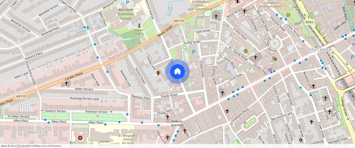 Rose Street, Aberdeen, AB10