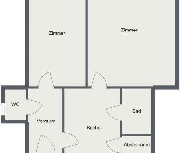 Nette 2-Zimmer Wohnung mit Einbauküche im Zentrum von Leoben zu ver... - Photo 3