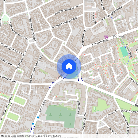 Schrijversbuurt, 5025 JX, Korvelplein, Tilburg