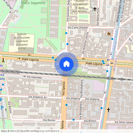 Via Spezia, Milan, Lombardy 20143