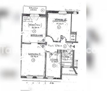 TAUSCHWOHNUNG Wunderschöne ruhige 3-Zimmer Wohnung mit Südwest-Balkon. - Foto 1
