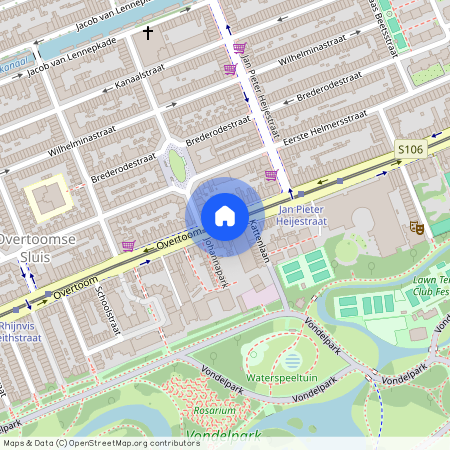 Overtoomse Sluis, 1054 JM, Overtoom, Amsterdam