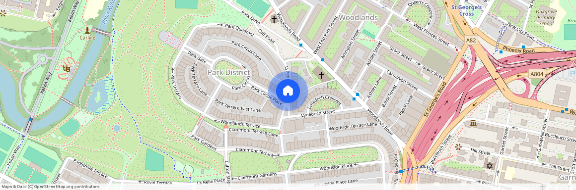 Building Lynedoch Place - bnbhost - 1237836 - LON, Glasgow