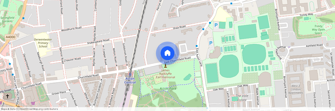 Goldsmiths Buildings, Poet's Corner, W3