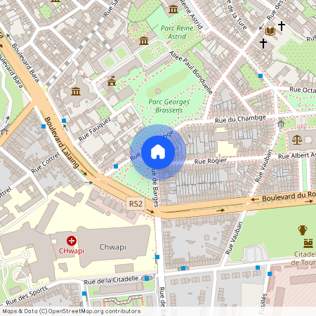 Rue de Barges 1 / B, 7500 Tournai