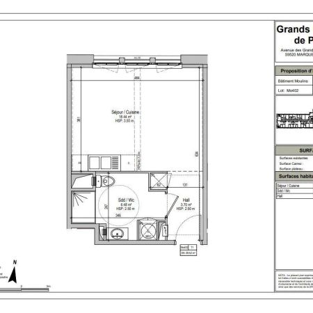 Appartement à louer 1 pièce 28.51m² - Photo 4