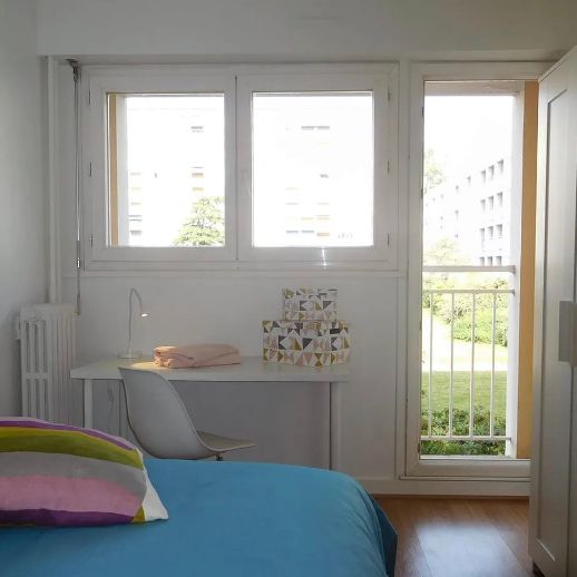 2 chambres à louer dans colocation meublée de 76m2 – Rennes Colombier 469€ cc - Photo 1