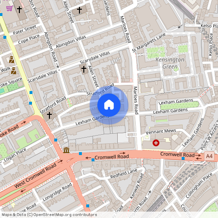 Lexham Gardens, South Kensington, London, W8