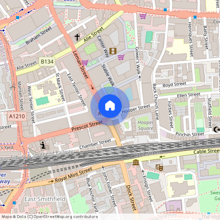 Leman Street, Aldgate, London, E1