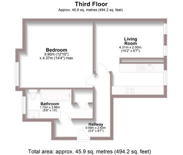 1 bedroom flat to rent - Photo 5