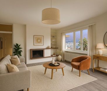 Elegant 5.5-room apartment in Porza - completely renovated with pan... - Photo 2