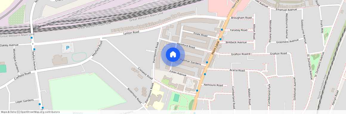 Julian Avenue, Acton