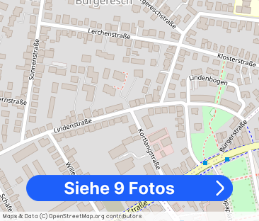 Frisch renovierte 3-Zimmer-Wohnung mit Balkon in zentraler Lage von... - Foto 1