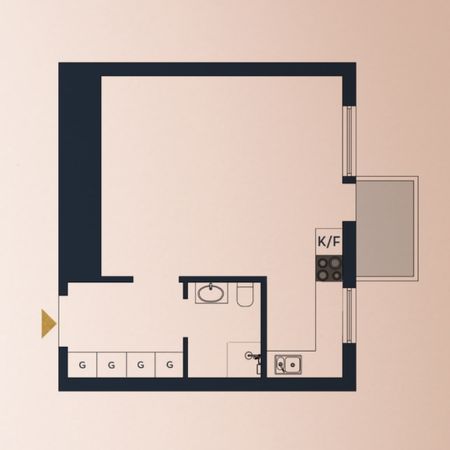Södermalm - 1rok - 9mån - 13.800kr/mån - Photo 4