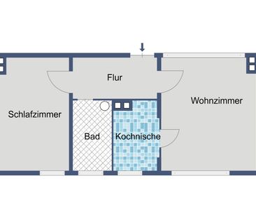 2-Zimmer-Stadtwohnung in Frankfurt-Sachsenhausen - Foto 2