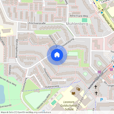 Ossietzkyring 31A, 30457, Hannover Ot Mühlenberg