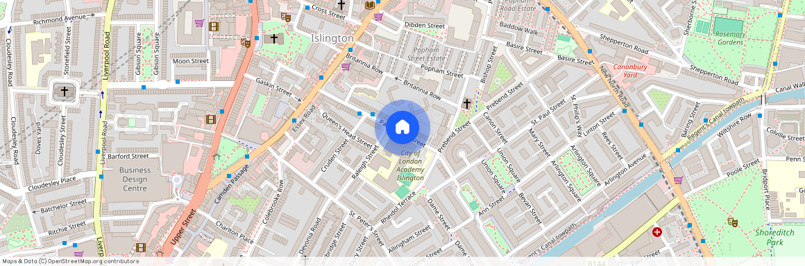 Ann Street, Packington Square, N1