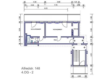 2-Raum-Wohnung in Essen-Rüttenscheid zu vermieten - Foto 5