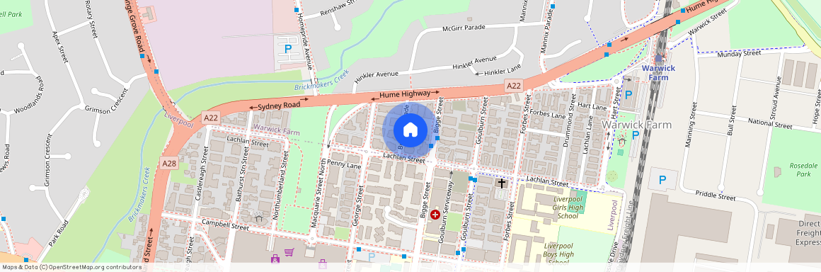 22/8-10 Browne Parade, Warwick Farm