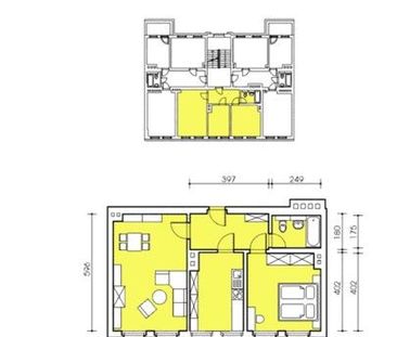 Striesen- 2-Zimmerwohnung mit Wannenbad - Foto 4