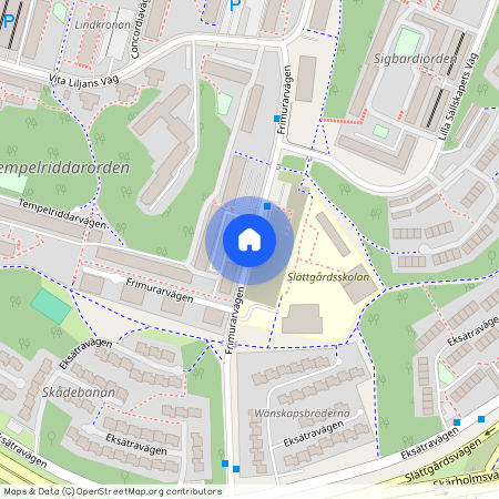 Frimurarvägen, Skärholmen