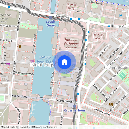 Crossharbour Plaza, London E14