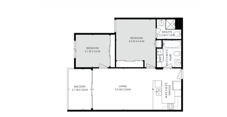 Bayside Elegance – Modern Apartment with Rooftop Views - Photo 2