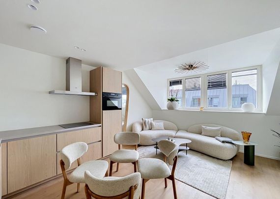 Cinquantenaire - Stunning renovated furnished 1-bed duplex - Photo 1