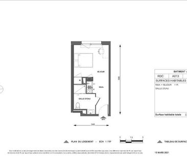 Location Appartement 1 pièce 22m² JOUE LES TOURS 37300 - Photo 6