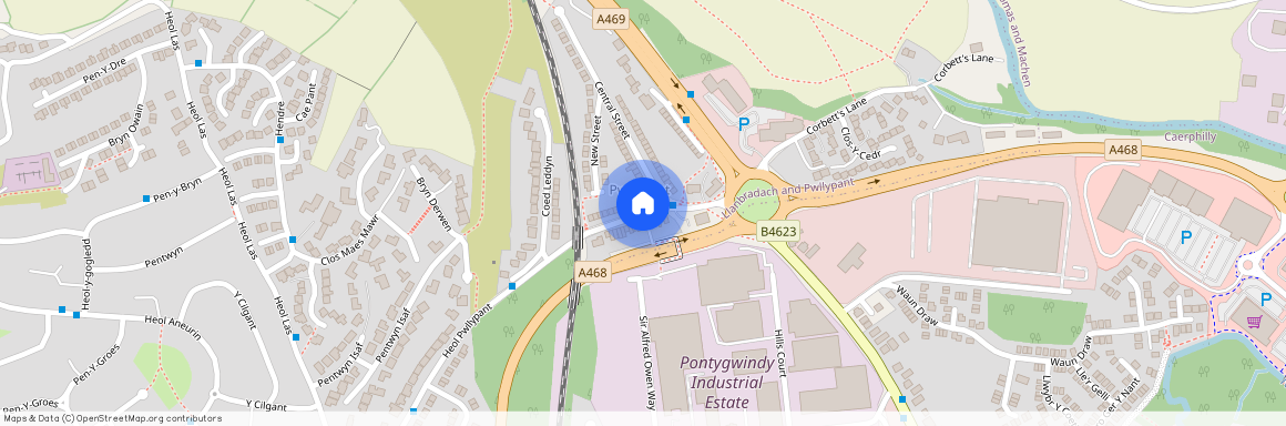 Wesley Road, Castle View, Caerphilly