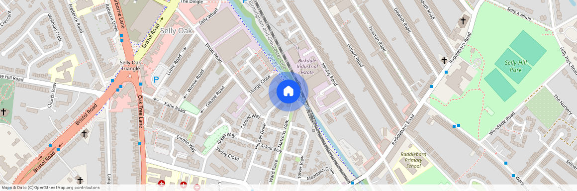 45 Heroes Drive, Birmingham B29 6UT, United Kingdom