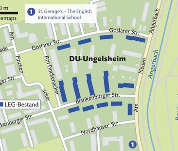 Demnächst frei! 2-Zimmer-Wohnung in Duisburg Ungelsheim - Foto 1