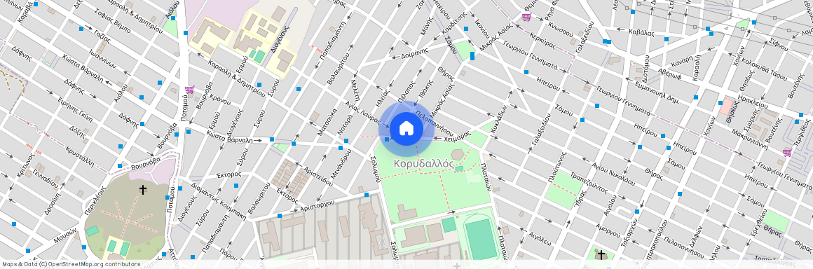 Χειμάρρας, 26 181 22 Κορυδαλλός, Άνω Κορυδαλλός (Κορυδαλλός)