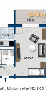 Singlewohnung mit Balkon. - Photo 4