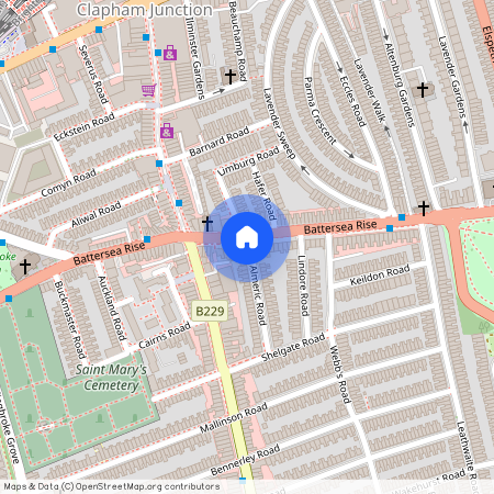 Battersea Rise, Clapham Junction, SW11