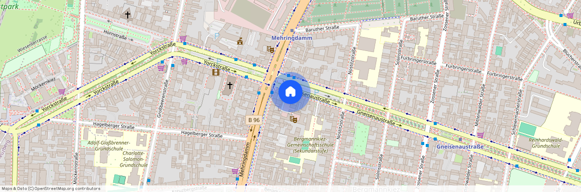 Gneisenaustr.3, 10961 Berlin