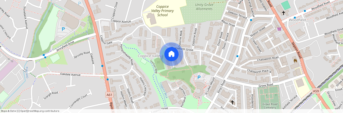 Osborne Gardens, Harrogate, North Yorkshire, HG1