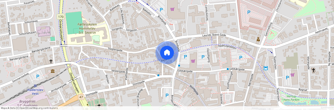 Slagtergade 1, 2., 6100, Haderslev