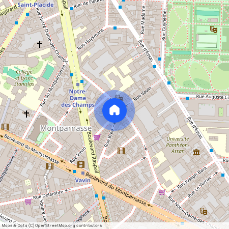 Building Rue Vavin - veeve - 397655 - PAR, Rue Vavin, Paris