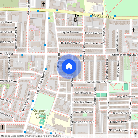 KIPPAX STREET, Manchester M14