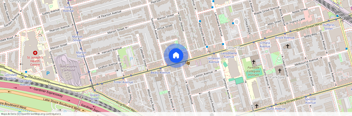 1558 Queen Street Unit# B, Toronto