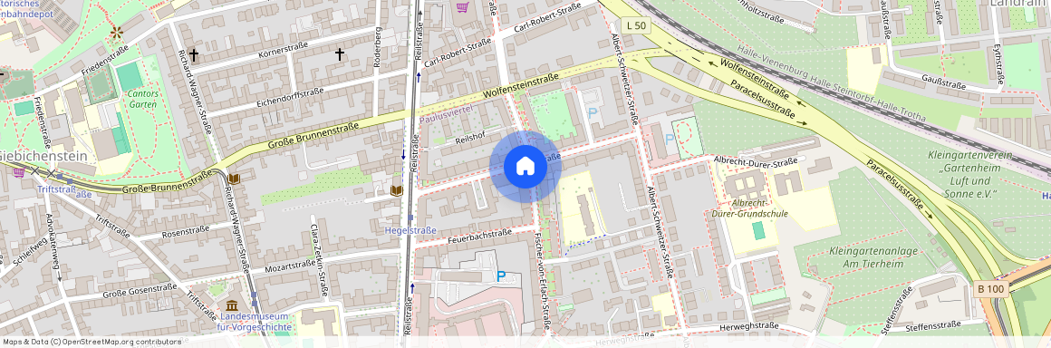 F.-v.-Erlach-Str. 29 (Paulusviertel), 06114 Halle