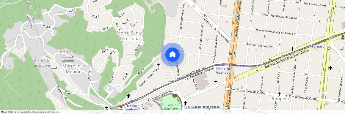 Rua Godofredo Fraga - até 97/98, Marapé, Santos, SP, 11070400