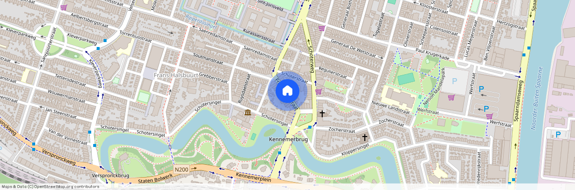 Haarlem, Frans Halsstraat