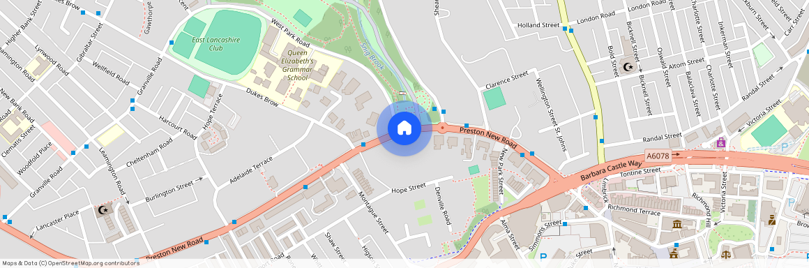 Flat 12 Oakfield House, Preston New Road, Blackburn. BB2 6AY