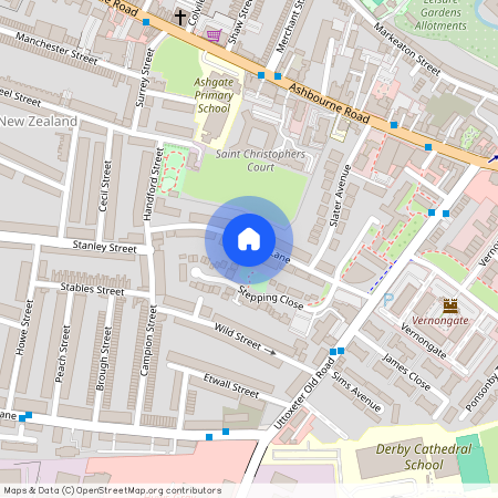 Stepping Lane, Derby, DE1