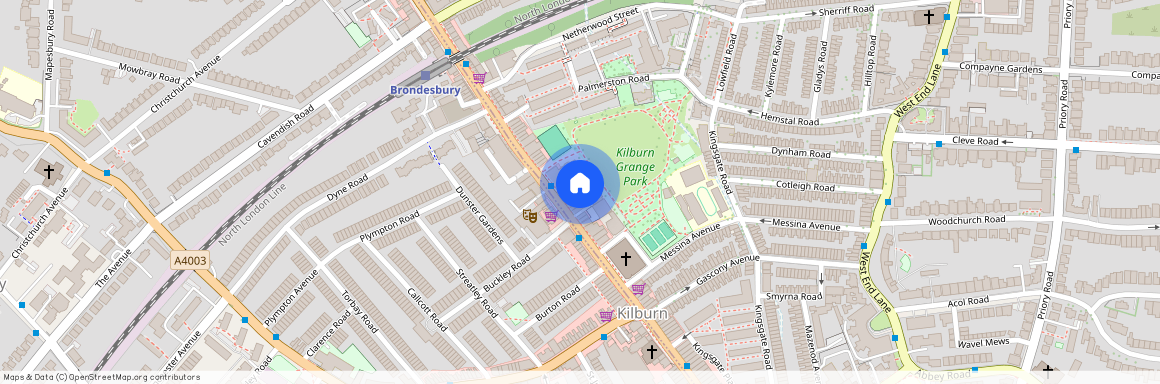 Espalier Gardens, Kilburn, NW6