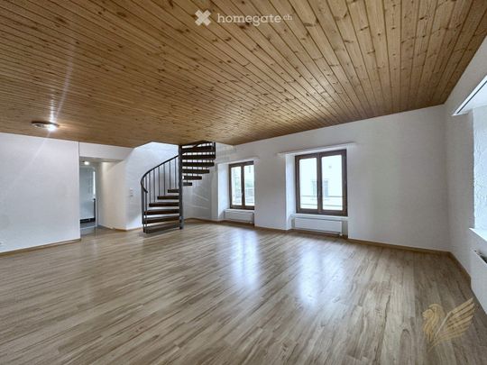 3½-Zi-Maisonette mit Wendeltreppe, 9 Min. nach Olten - Foto 1